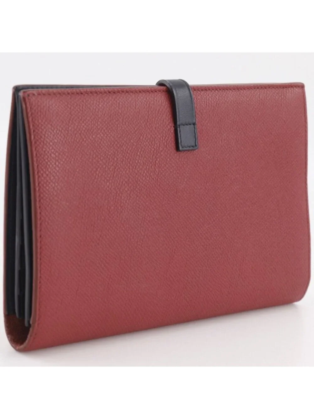 Celine Large Strap Multi Function Calf Red Wallet